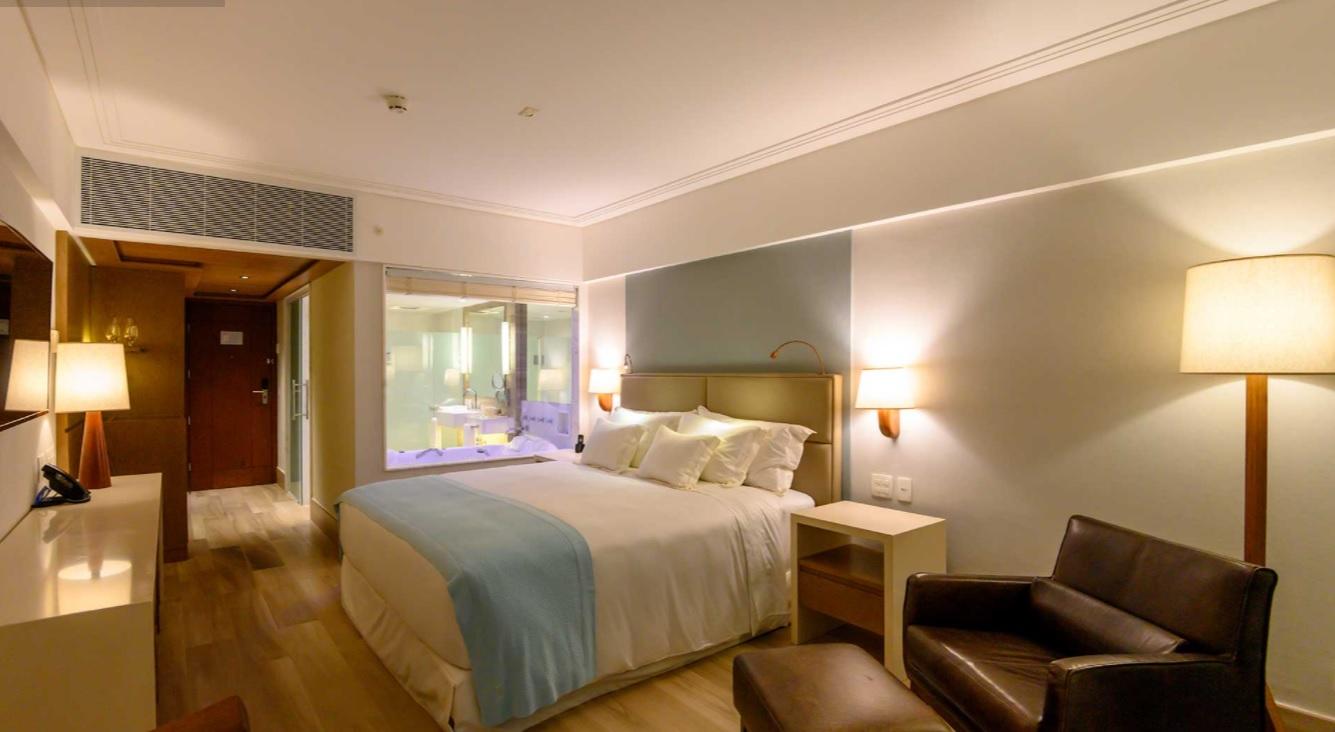 Vogal Luxury Beach Hotel & Spa Natal Exterior photo A room at the hotel