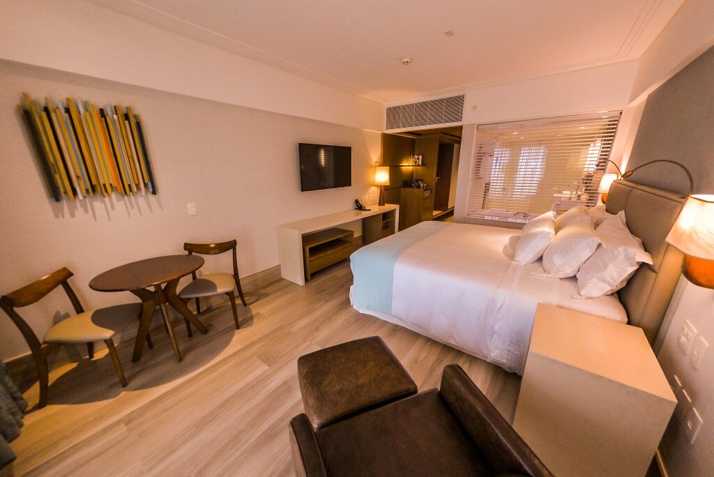 Vogal Luxury Beach Hotel & Spa Natal Exterior photo A room at the hotel